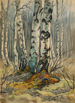 Морозов Константин Феофанович. Березы